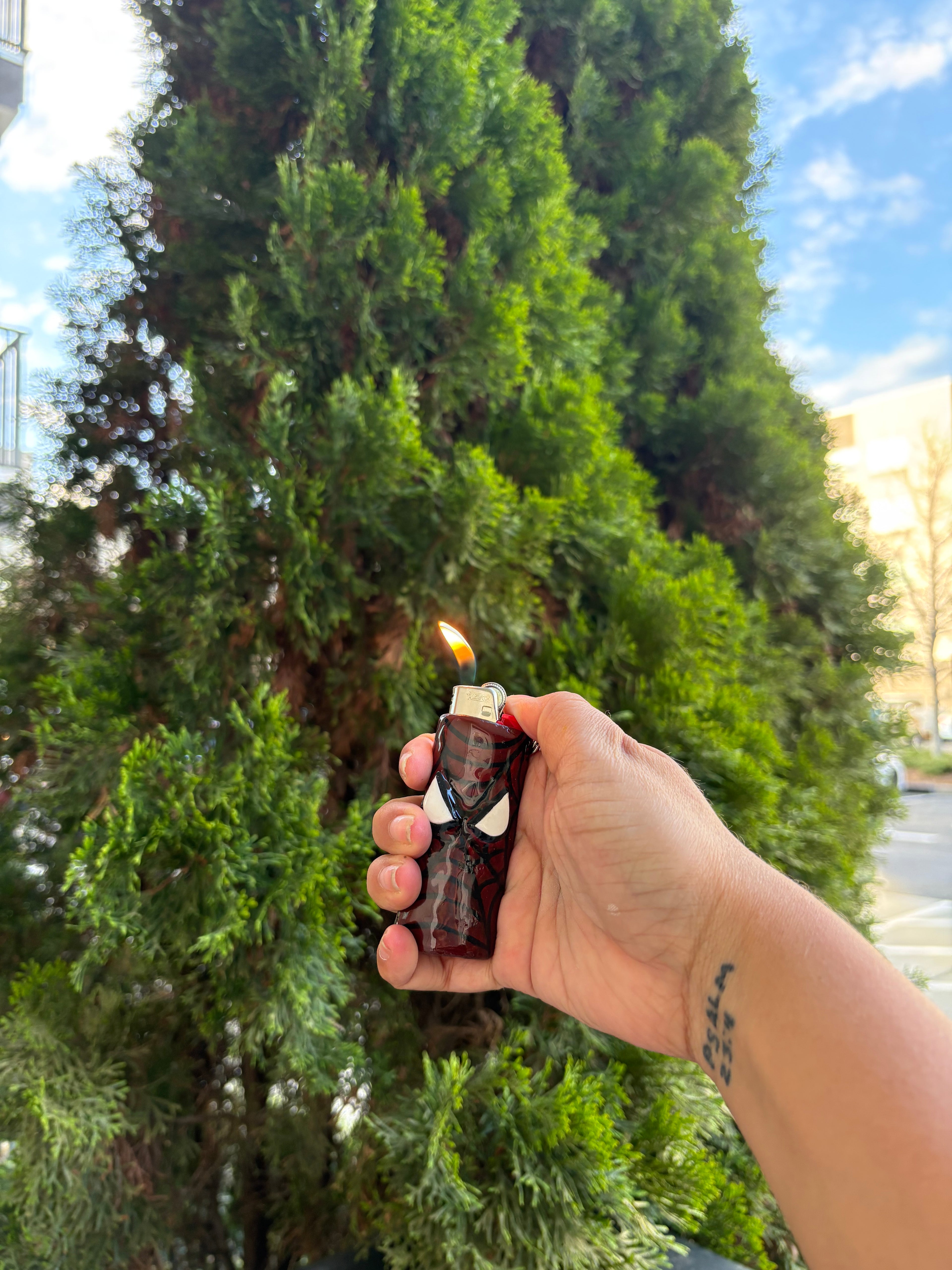 Spider-Man 🕷️ - Handmade Lighter Case| Keychain