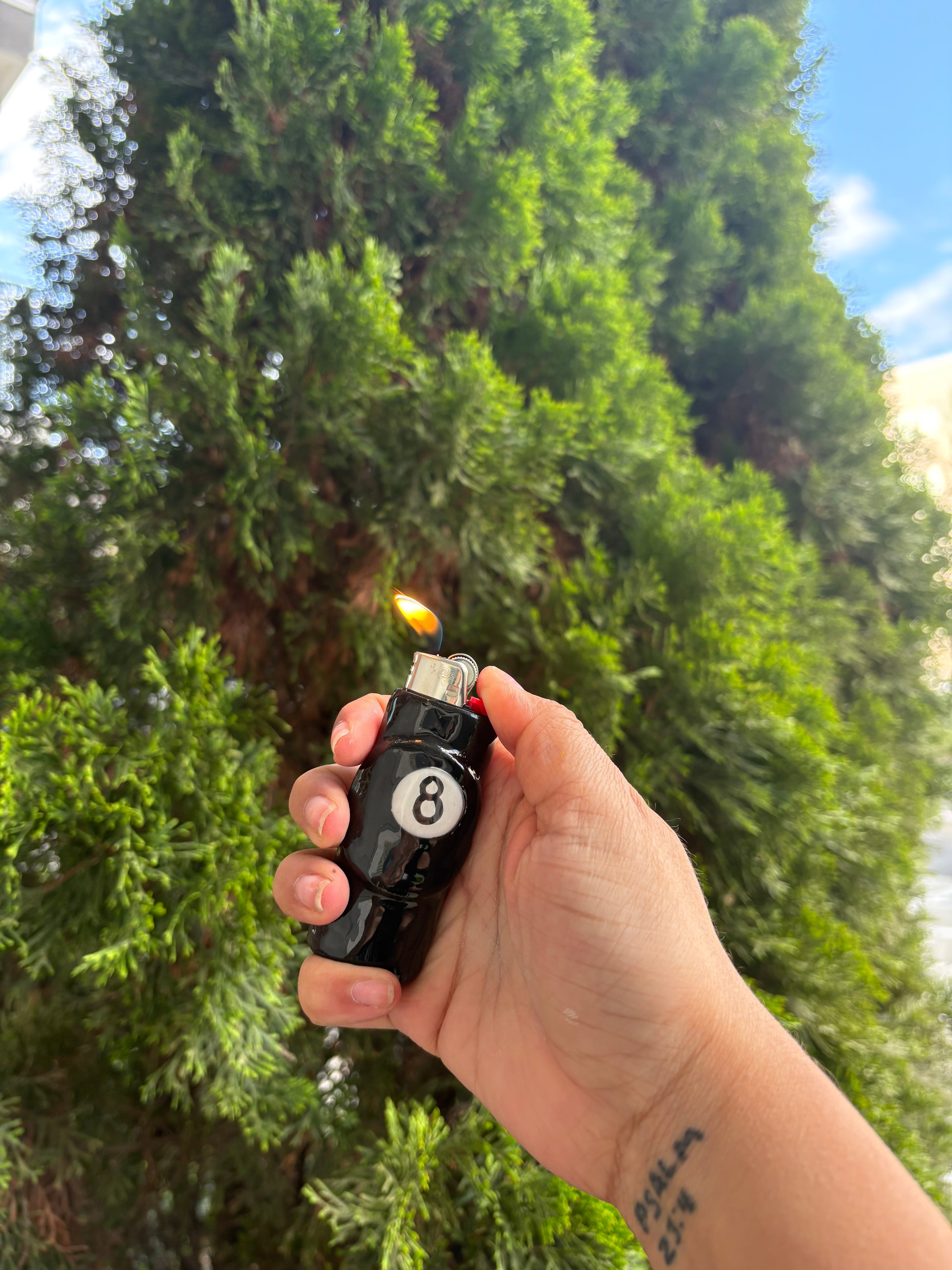 LUCKY SHOT 🎱- Handmade Lighter Case