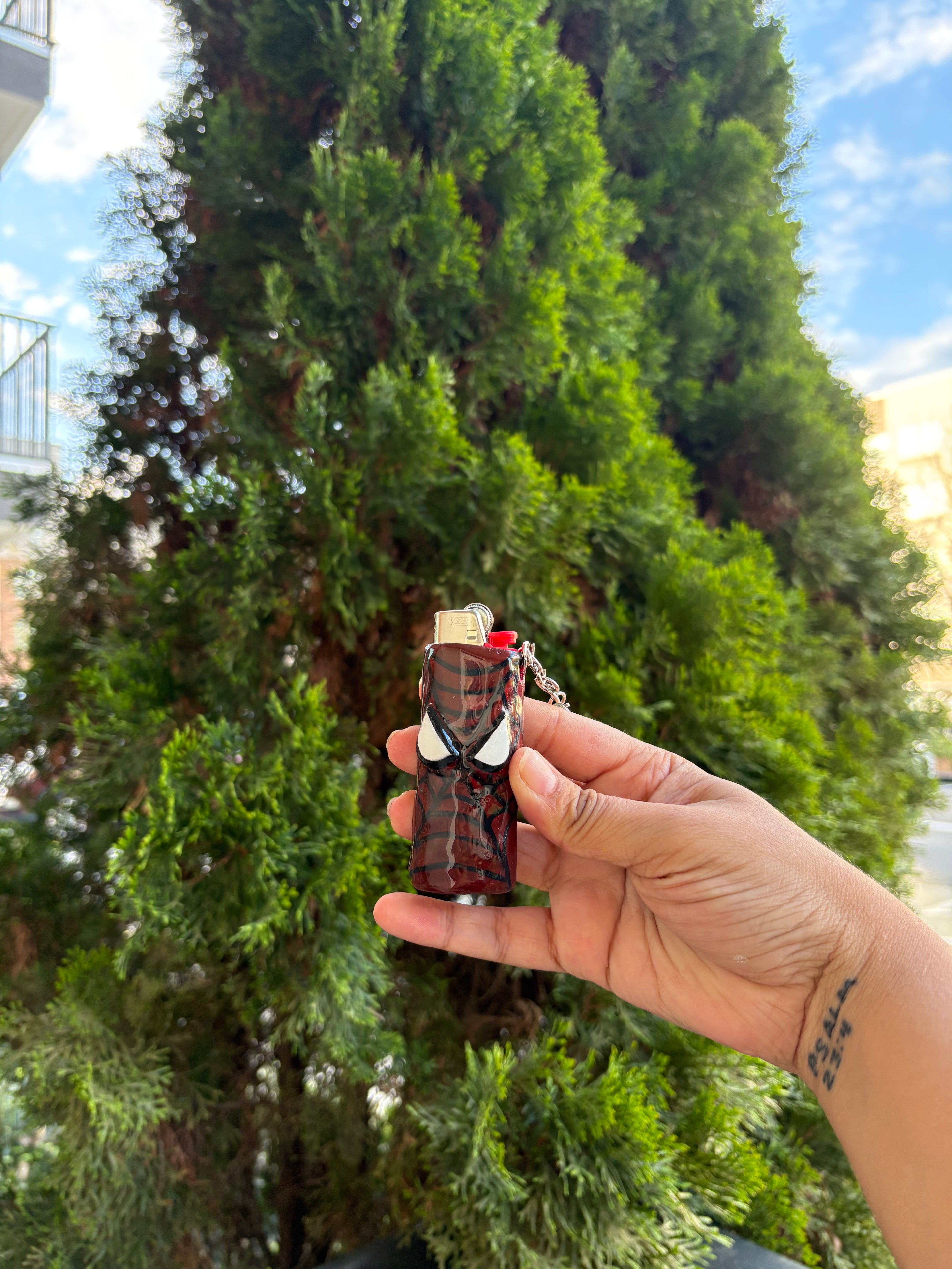 Spider-Man 🕷️ - Handmade Lighter Case| Keychain