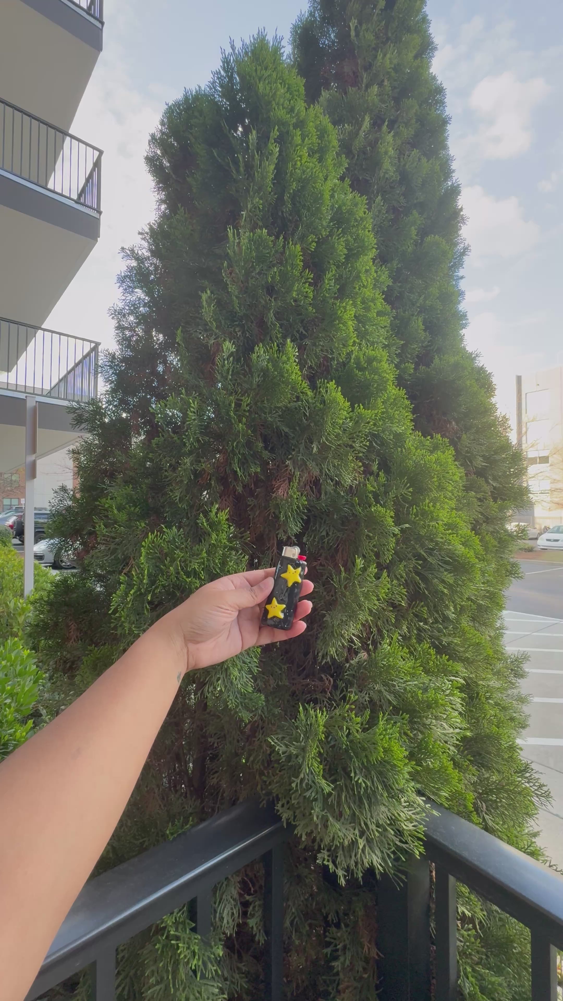 Happy Stars ⭐😊 – Handmade Resin Lighter